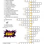 Halloween Crossword Worksheet   Free Esl Printable Worksheets Made   Halloween Puzzle Printable Free