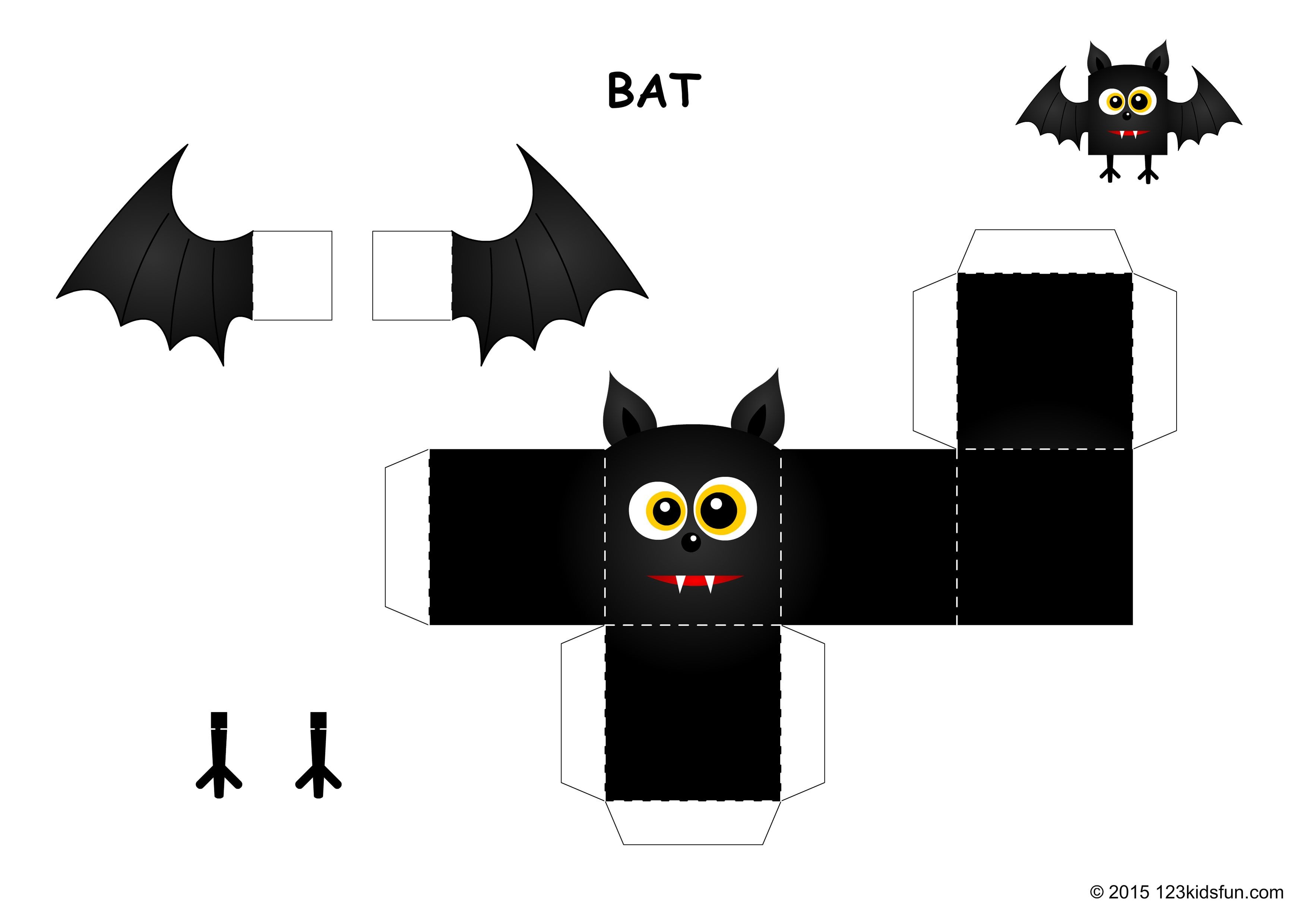 Halloween | Free Halloween Printables And Halloween Decorations - Free Printable Halloween Paper Crafts