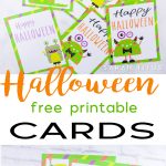 Halloween Free Printable Cards   Sarah Titus   Free Printable Halloween Cards
