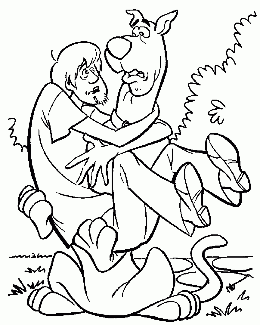 Halloween Scooby Doo Coloring : Scooby Doo Coloring Pages Daphne - Free Printable Coloring Pages Scooby Doo