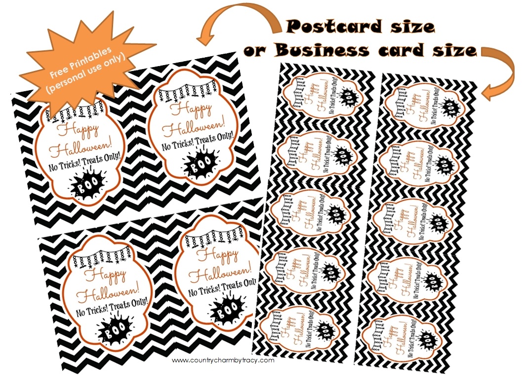 Halloween Tags {Free Printable} ~ {Country Charm}Tracy - Printable Halloween Cards To Color For Free