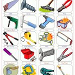 Hand Tools   Free Esl, Efl Worksheets Madeteachers For Teachers   Free Printable Picture Dictionary For Kids