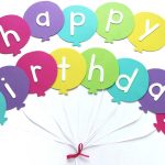 Happy Birthday Banner Diy Template | Balloon Birthday Banner Template   Diy Birthday Banner Free Printable