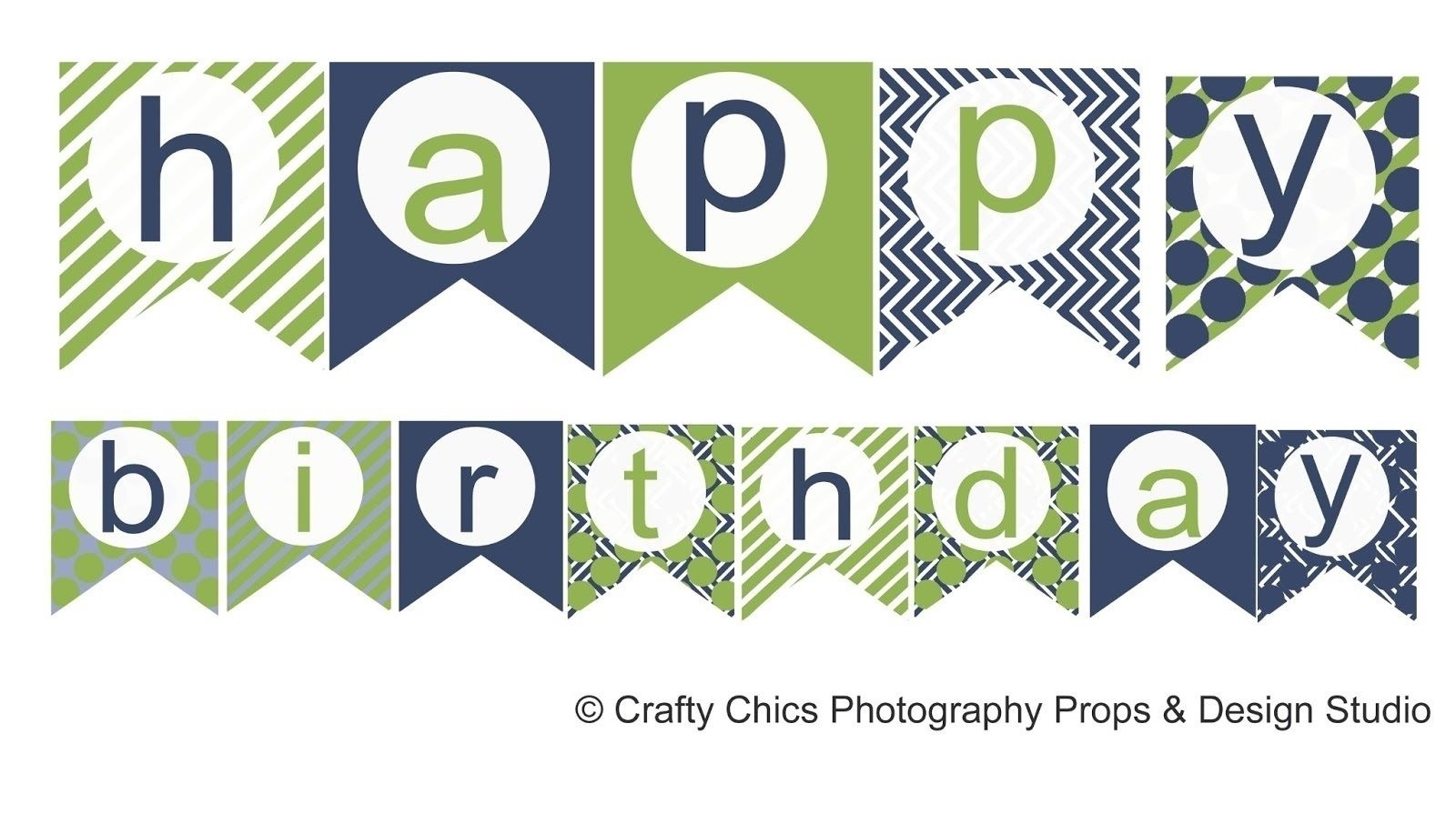Happy Birthday Banner Template Printable | World Of Label - Birthday Banner Templates Free Printable