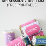 Happy Birthday Candy Wrappers  Free Printable | Lil' Luna   Free Printable Chocolate Wrappers