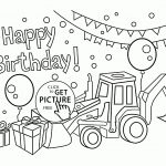 Happy Birthday Card For Boys Coloring Page For Kids, Holiday   Free Printable Kids Birthday Cards Boys