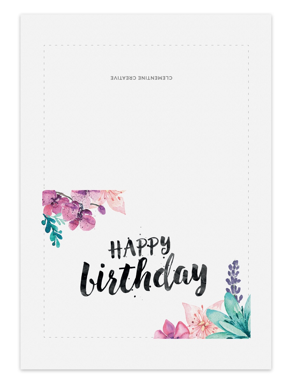 Happy Birthday Cards To Print Free — Birthday Invitation Examples - Free Printable Birthday Cards For Her