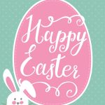 Happy Easter Bunny Printable | Holidays   Easter | Happy Easter   Free Printable Easter Cards