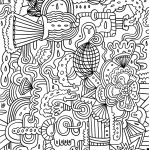 Hard Coloring Pages   Free Large Images | Adult Coloring Pages   Free Printable Doodle Patterns