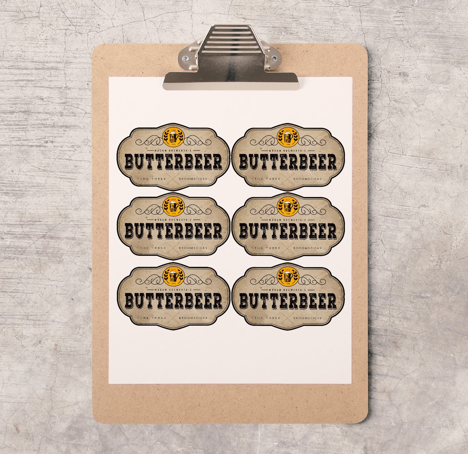 Harry Potter Party/bachelorette Printable&amp;#039;s | Hp⚡ | Harry Potter - Free Printable Butterbeer Labels