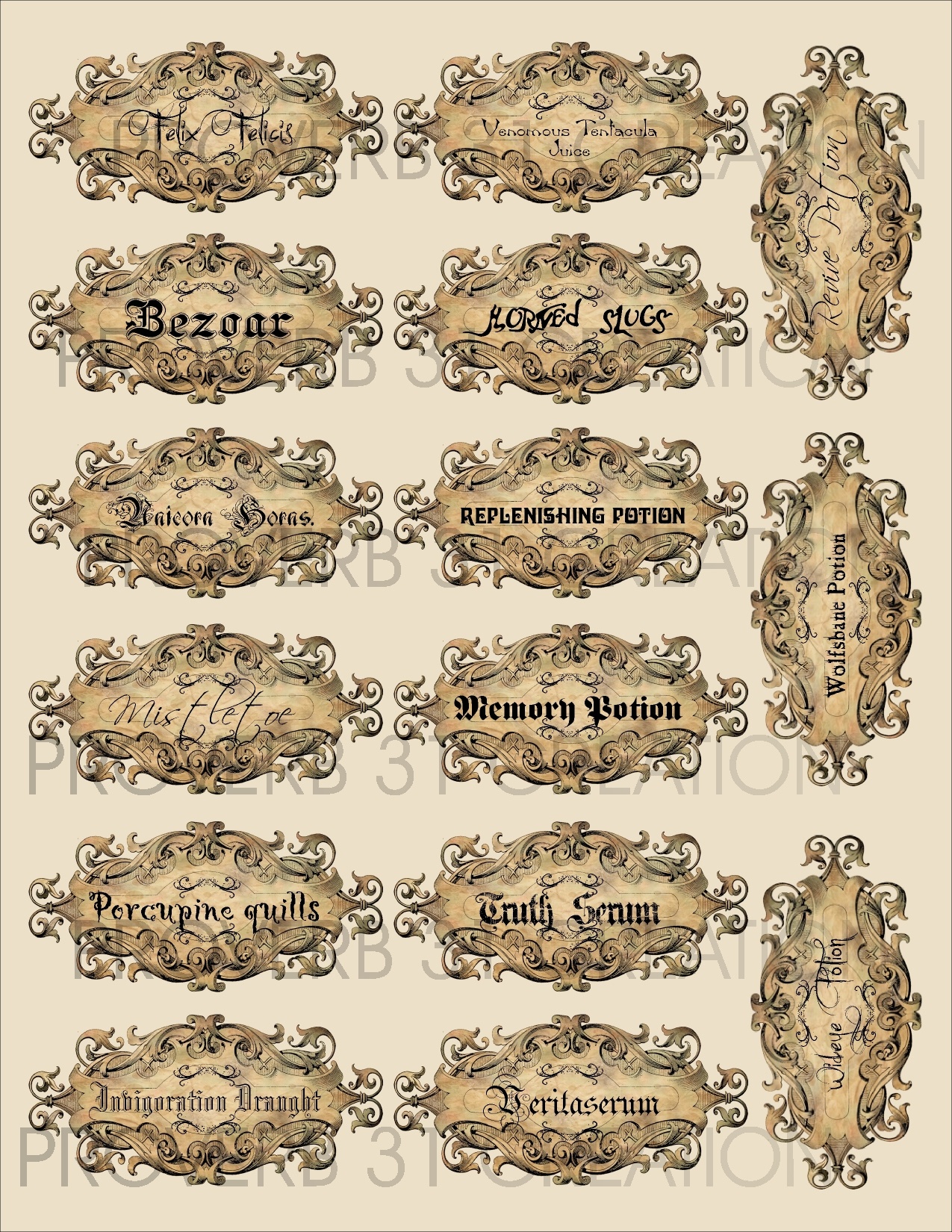 Return to Free Printable Butterbeer Labels. 