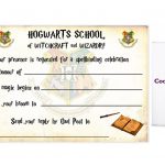 Harry Potter Ticket Invitation Template – Bagvania Free Printable   Harry Potter Birthday Invitations Free Printable