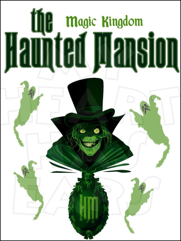 Haunted Mansion Instant Download Digital Clip Art Diy Iron On - Free Printable Halloween Iron Ons