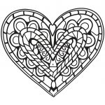 Heart Coloring Page Heart Coloring Pages Free Printable Pictures   Free Printable Heart Coloring Pages