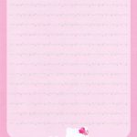 Hello Kitty | Borders,stationary,backgrounds | Hello Kitty, Writing   Free Printable Hello Kitty Stationery