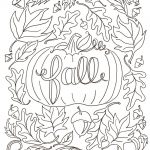 Hi Everyone! Today, I'm Sharing With You My First Free Coloring Page   Free Printable Fall Coloring Pages