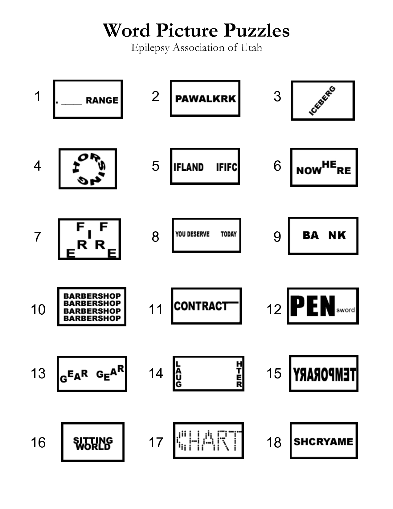 mind puzzles online