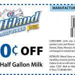 Hiland Dairy | Texas | Coupon   Free Milk Coupons Printable