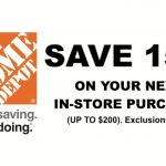 Home Depot 15% Off Printable Coupon Delivered Instantly To Your   Free Printable Home Depot Coupons