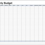 Household Budget Spreadsheet L Blank Monthly Template Pdf Templates   Free Printable Monthly Household Budget Sheet