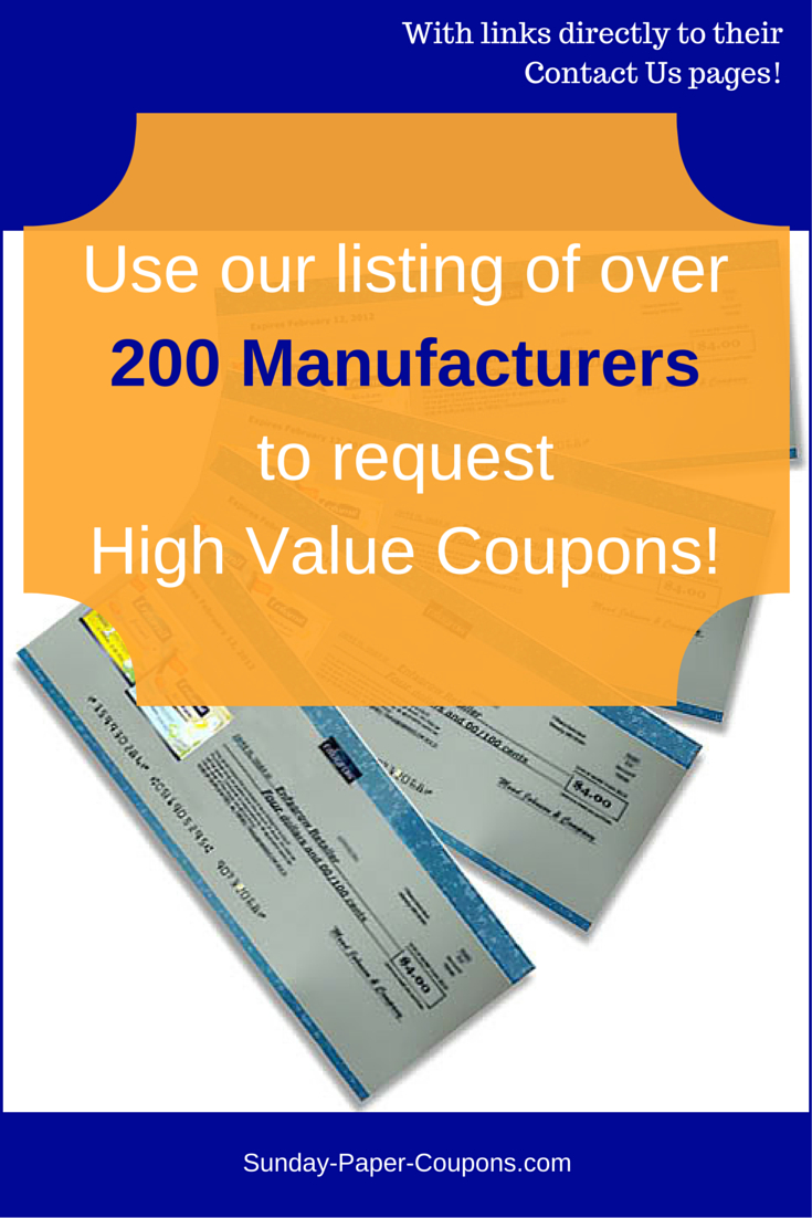 How And Where To Get Free Couponsmail No Surveys Mailed To Your - Free High Value Printable Coupons