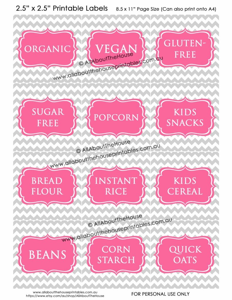 How To Add Your Own Text To Printable Labels (Plus Free Printable - Free Editable Printable Labels