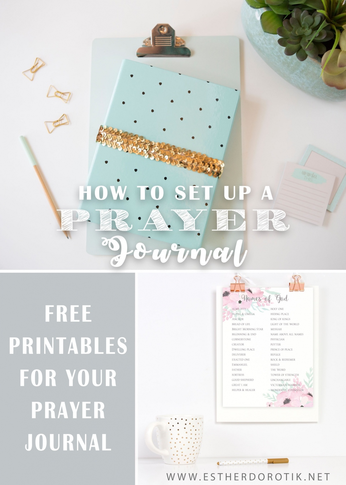 How To Create A Prayer Journal | Free Prayer Journal Printables - Free Printable Prayer Journal