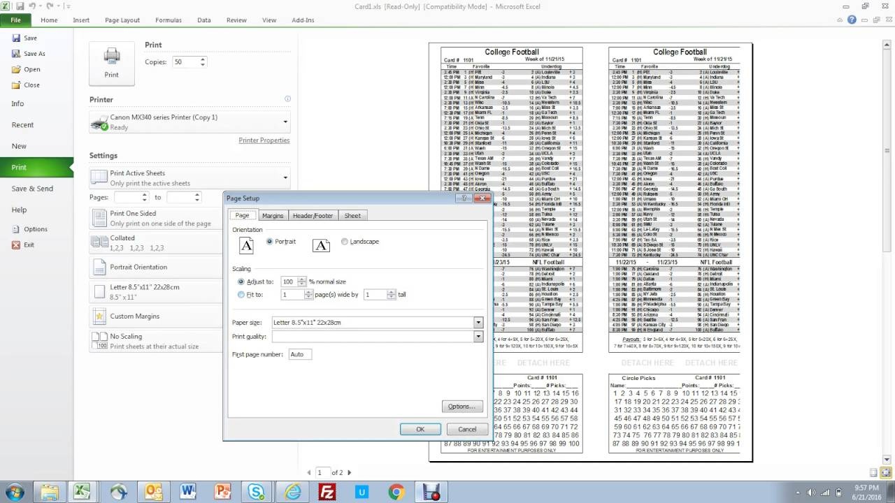 How To Download And Print Parlay Cards - Youtube - Free Printable Parlay Cards