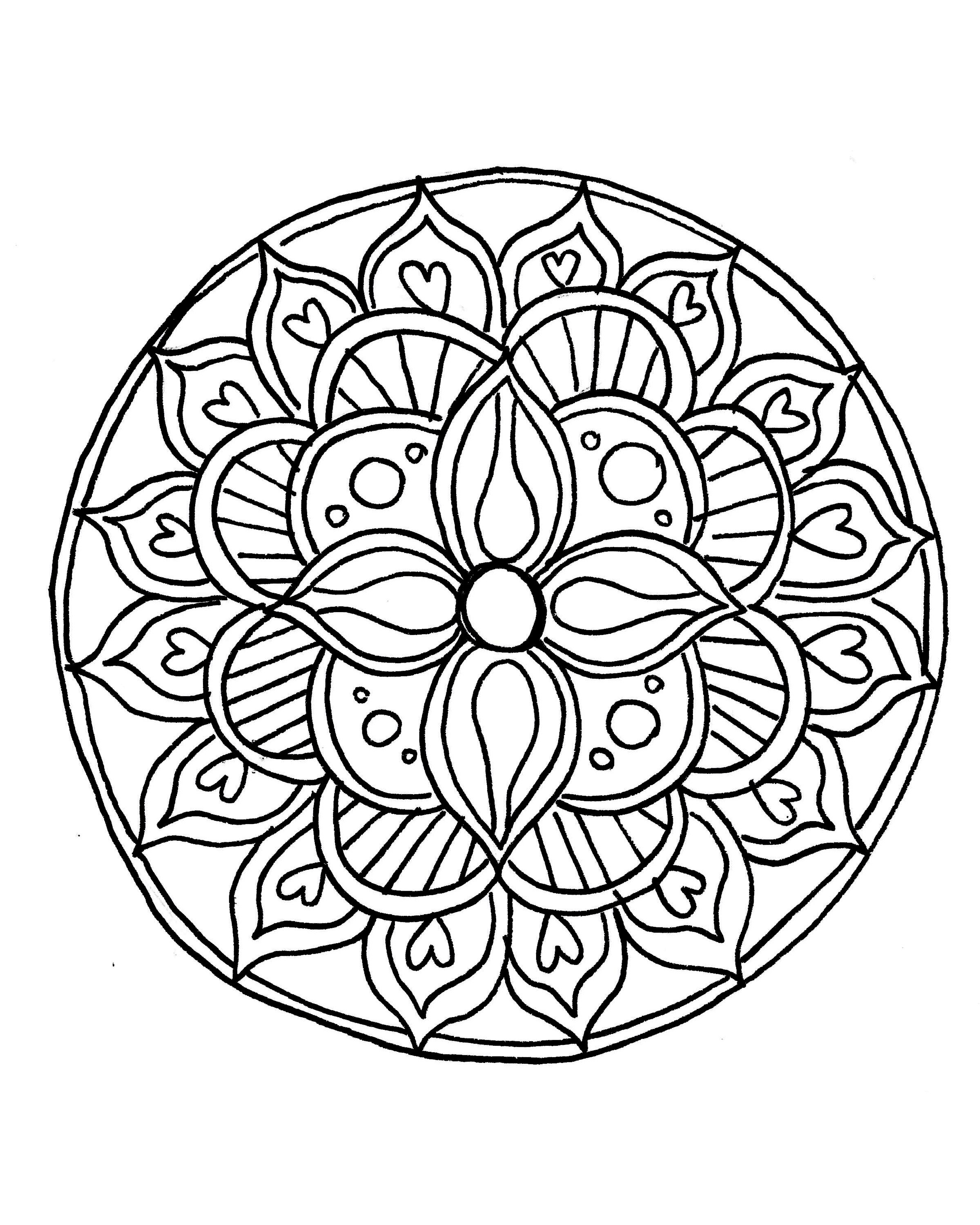 Printable Mandalas (The Boys Love To Color These) Kids & Family