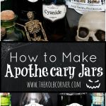 How To Make Apothecary Jars And Free Printable Labels | Domestically   Free Printable Apothecary Jar Labels