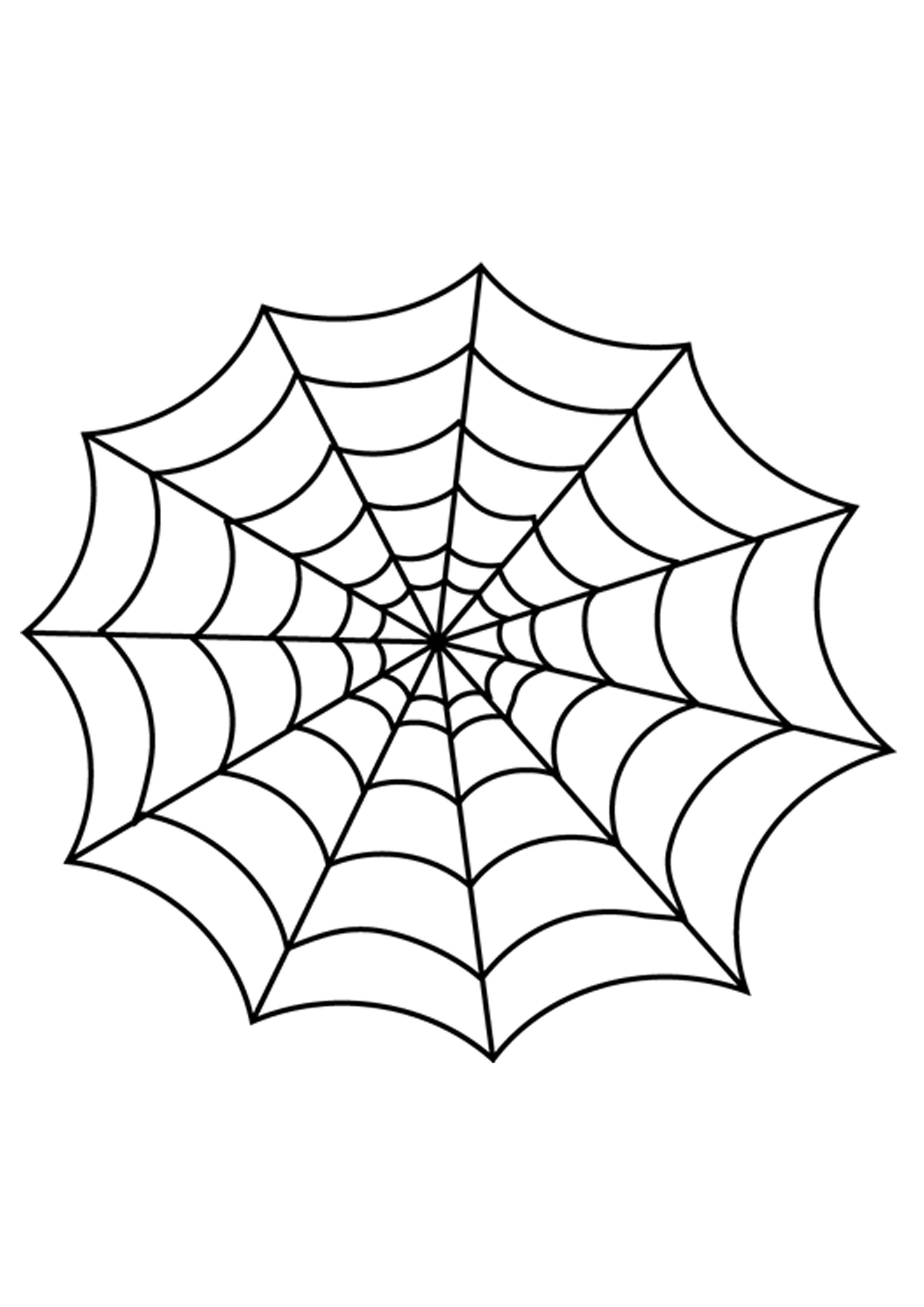 How To Make Glitter Glue Spider Web Halloween Decorations - Spider Web Stencil Free Printable
