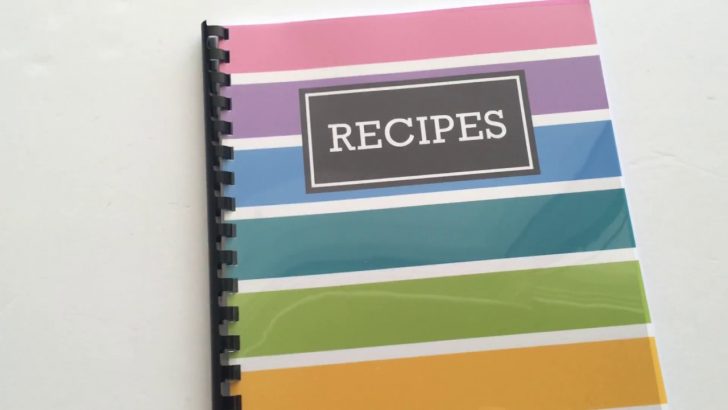 Free Printable Recipe Book Pages