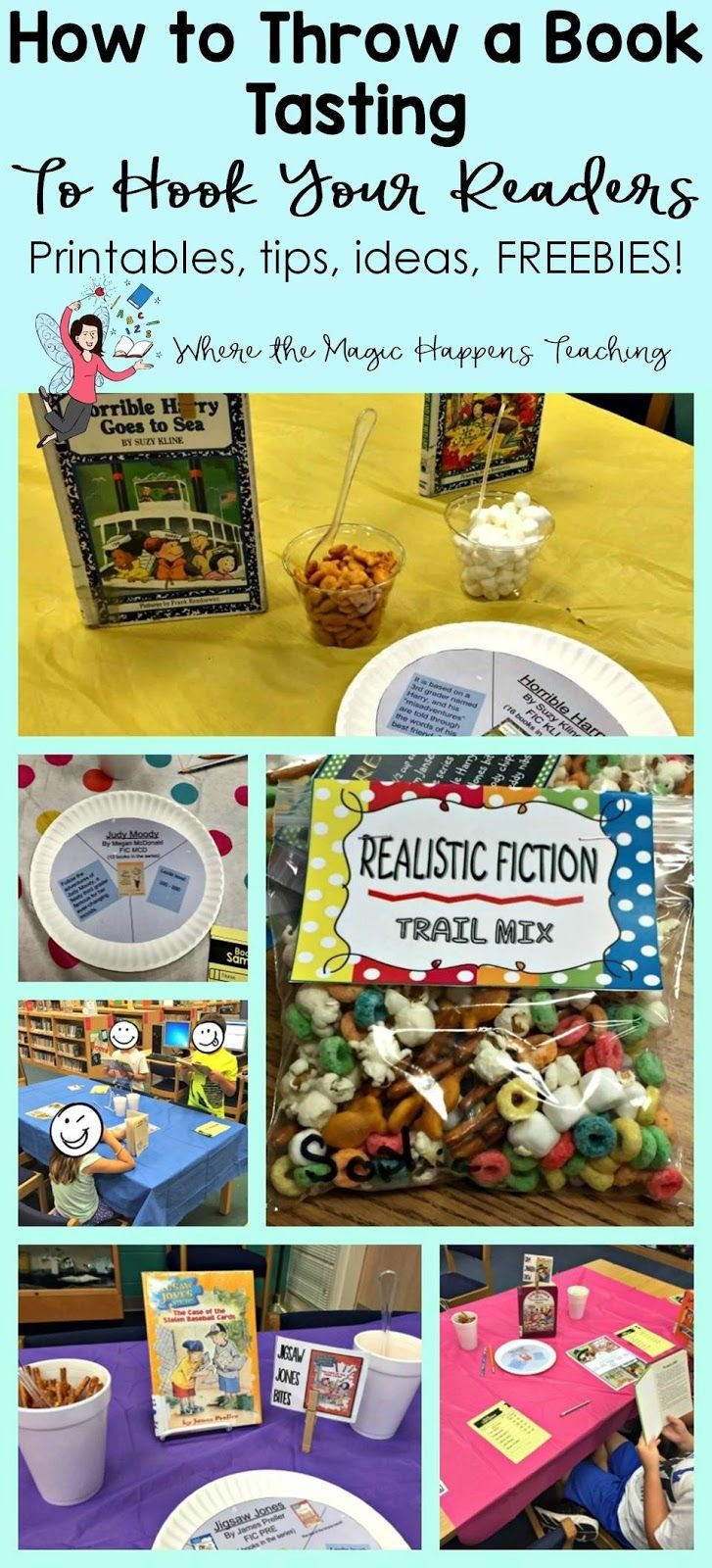 How To Throw A Book Tasting For 2Nd Graders Where The Magic Free 