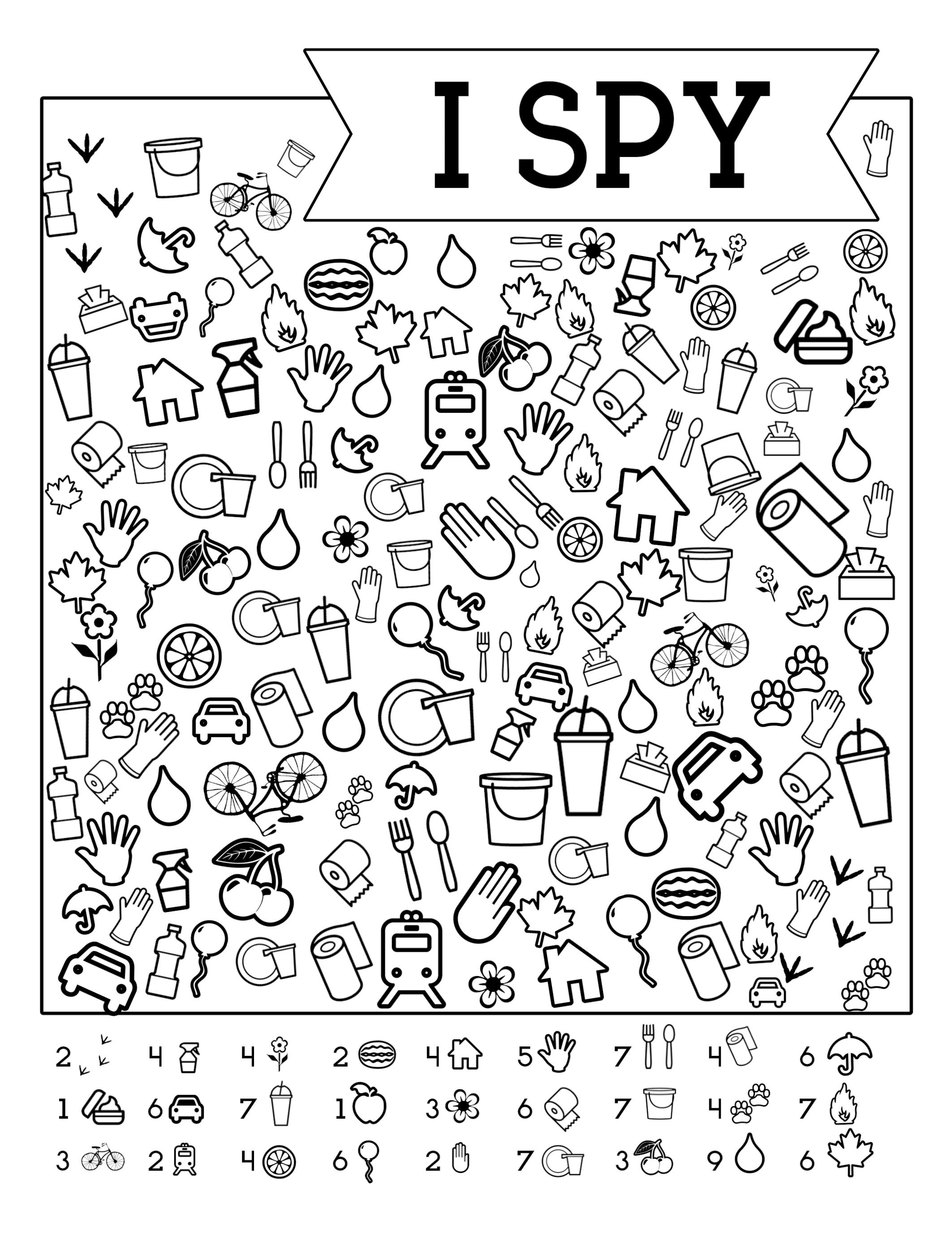 I-Spy-Free-Printable-Kids-Game | Spy School Camp | Spy Games For - Free Printable Activities For Kids