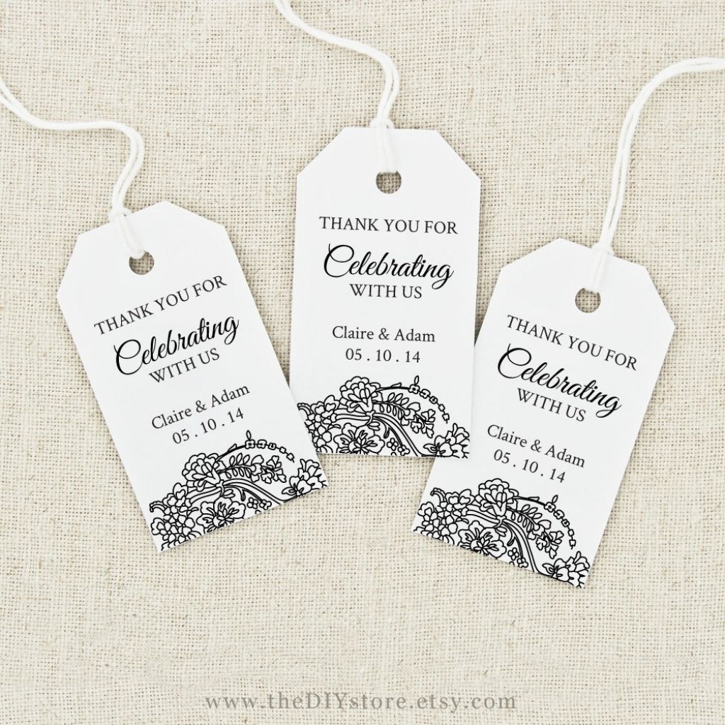 Free Printable Wedding Favor Tags Free Printable