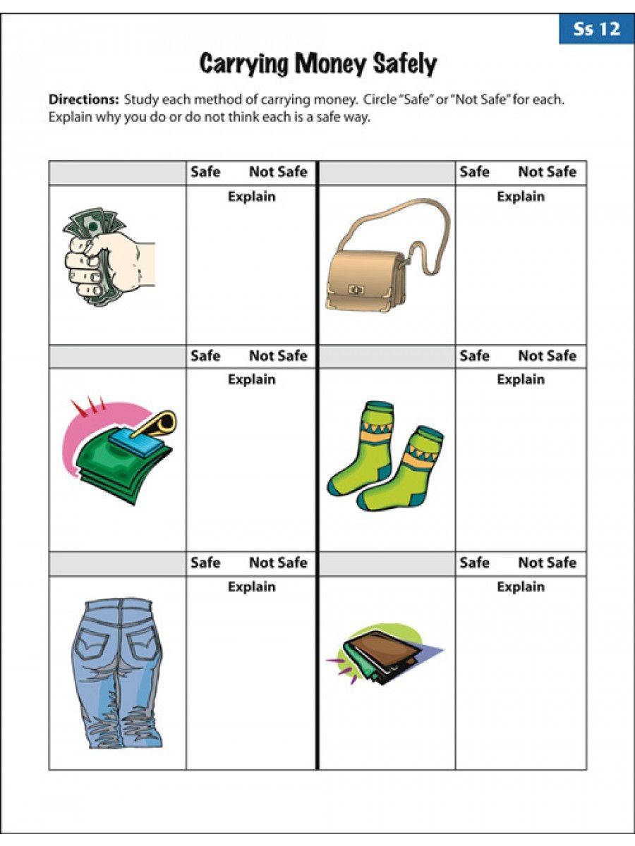 Free Printable Life Skills Worksheets