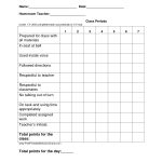 Individual Student Behavior Chart Printable | Printable Individual   Free Printable Behavior Charts For Elementary Students