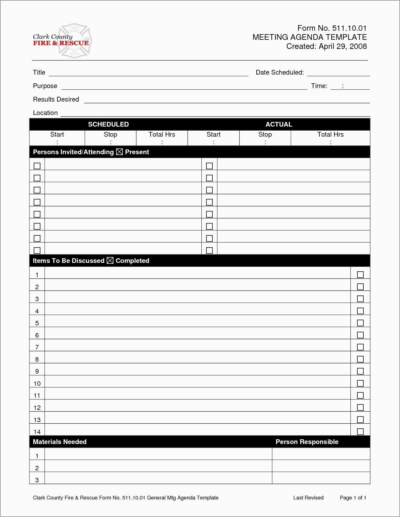 Inspirational Free Meeting Minutes Template Word | Best Of Template - Meeting Minutes Template Free Printable