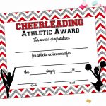 Instant Download Cheerleading Certificate Cheerleading | Etsy   Free Printable Cheerleading Certificates