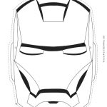 Iron Man Mask For Evan @susie Harty | Borth Doy | Iron Man, Boy   Free Printable Ironman Mask
