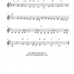 Joy To The World, Free Christmas Clarinet Sheet Music Notes   Free Printable Christmas Sheet Music For Clarinet
