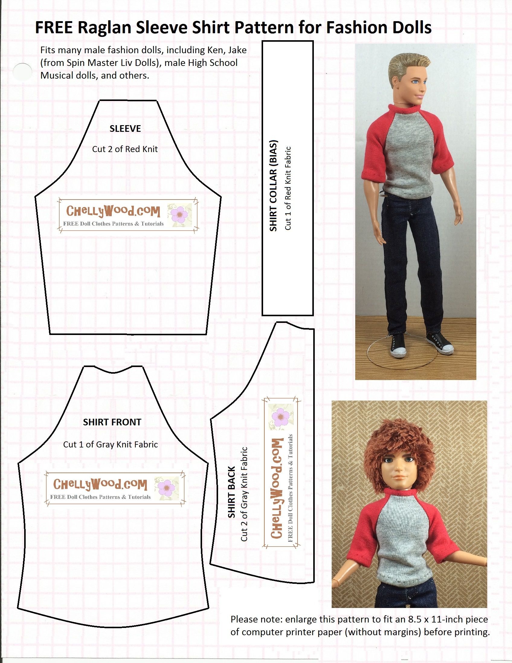 brunette-girl-paper-doll-with-clothing-set-free-printable-papercraft-templates