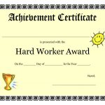 Kids Award Certificate Template   Kaza.psstech.co   Free Printable Camp Certificates