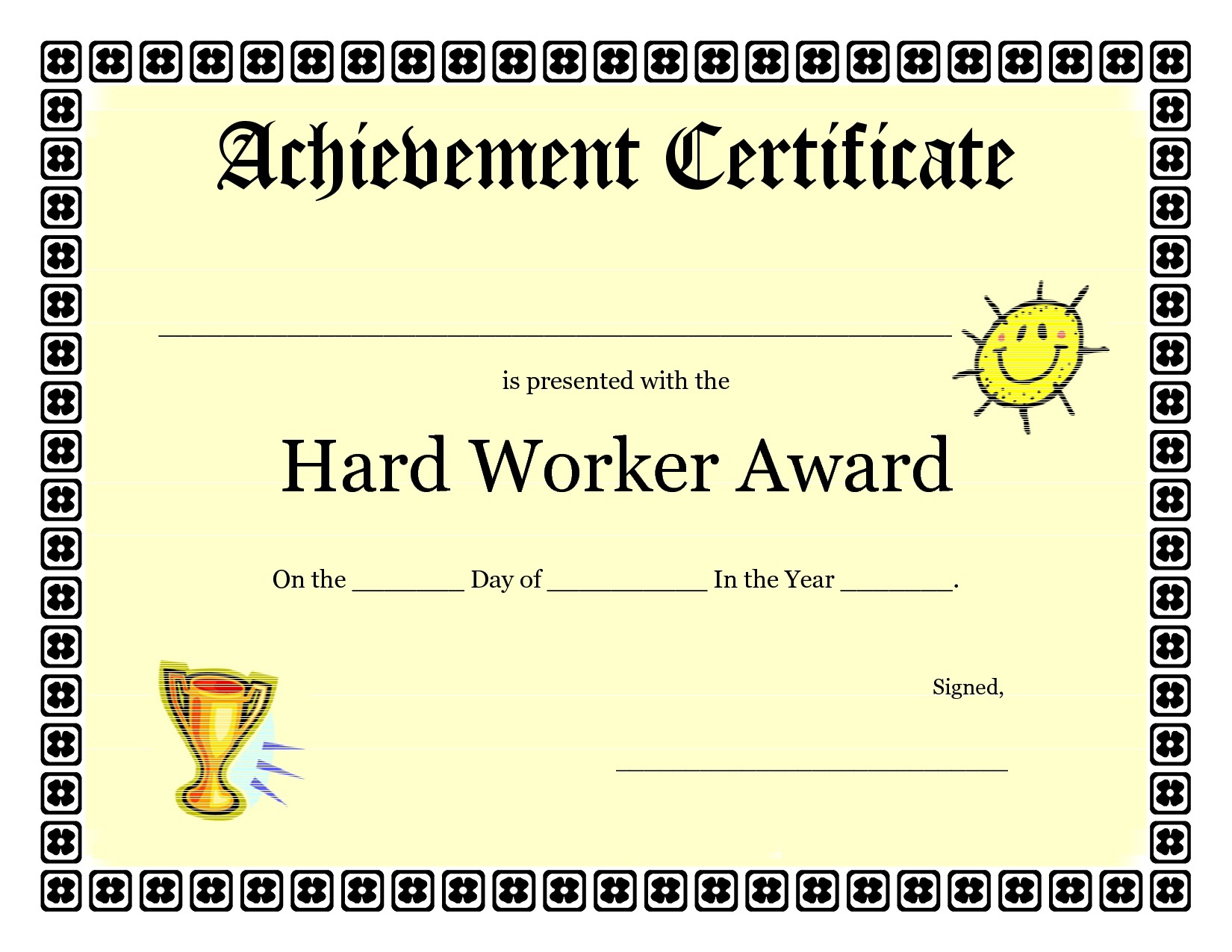 Kids Award Certificate Template - Kaza.psstech.co - Free Printable Camp Certificates