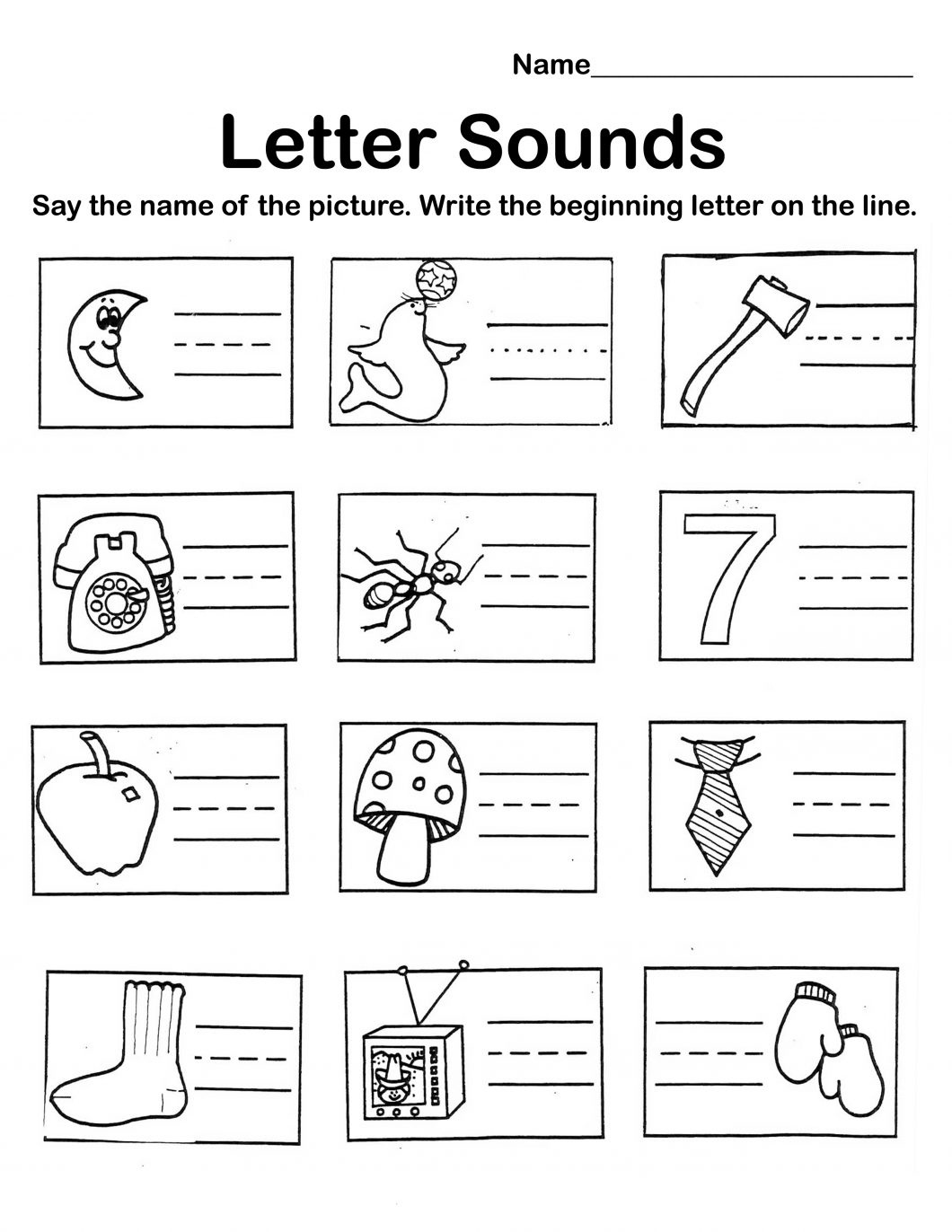 Kindergarten: Free Printable Writing Worksheets For Kindergarten - Free Printable Kid Activities Worksheets