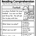 Kindergarten Reading Comprehension Passages   Set 1 | Teacher   Free Printable Reading Comprehension Worksheets For Kindergarten