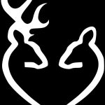 Kissing Deer Logo | Browning Logo Images | Wood Burning | Deer   Free Printable Deer Pumpkin Stencils