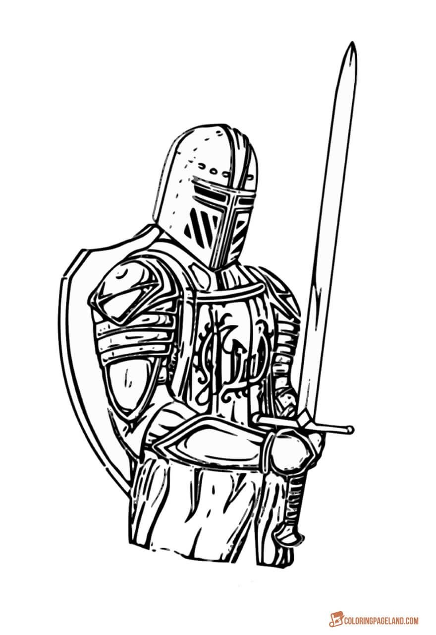 Knights Coloring Pictures - Download And Print Out For Free | Knight - Free Printable Pictures Of Knights
