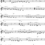 La Paloma, Free Clarinet Sheet Music Notes   Free Printable Clarinet Sheet Music