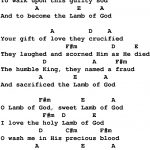 Lamb Of God    Twila Paris    Words And Chords | Lyrics | Worship   Free Printable Lyrics To Christian Songs